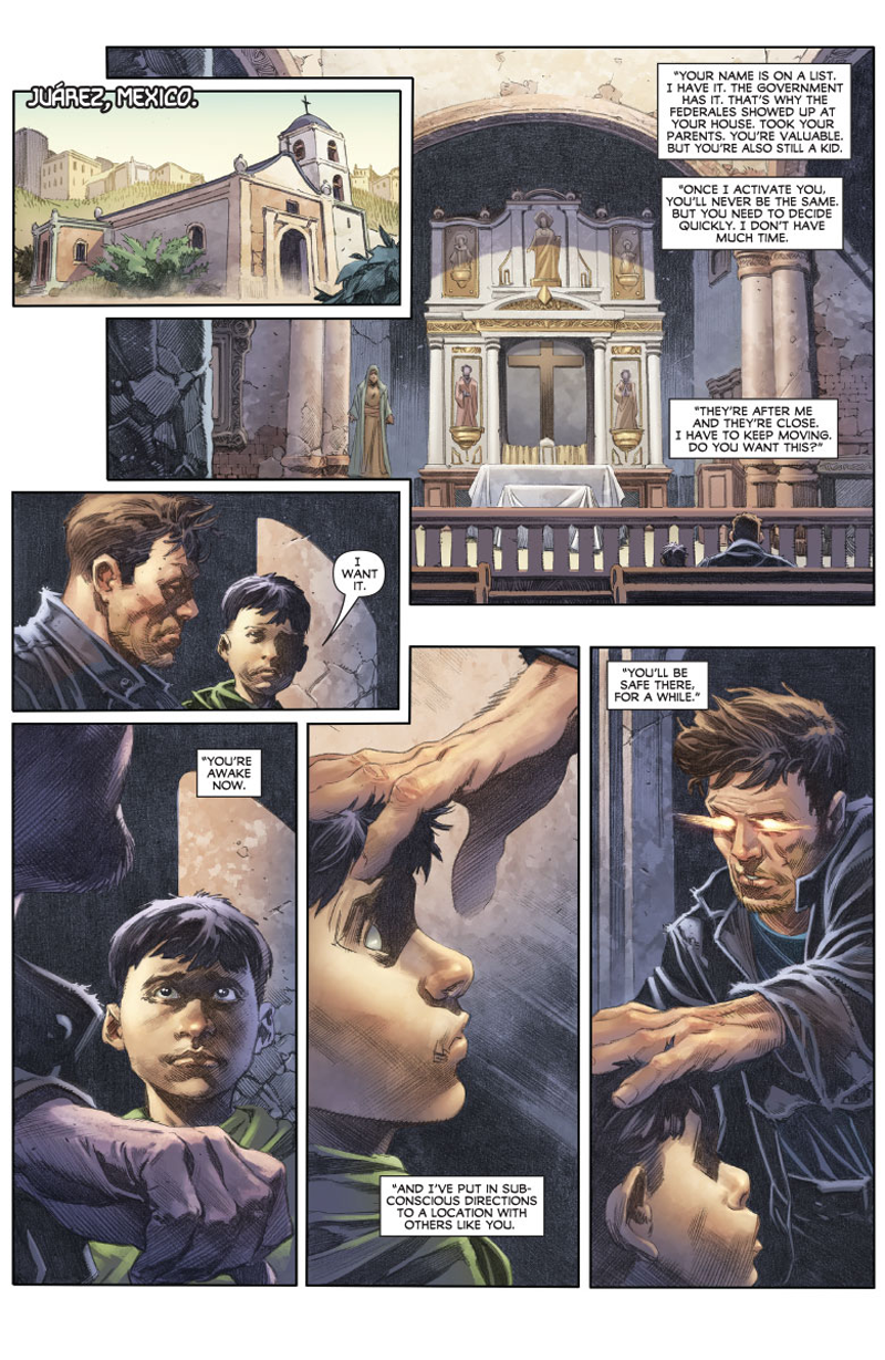 Illustration for article titled The Heroes of the Valiant Universe Clash in This First Look Inside Harbinger Wars 2